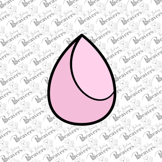 MakeUp Sponge Cookie Cutter