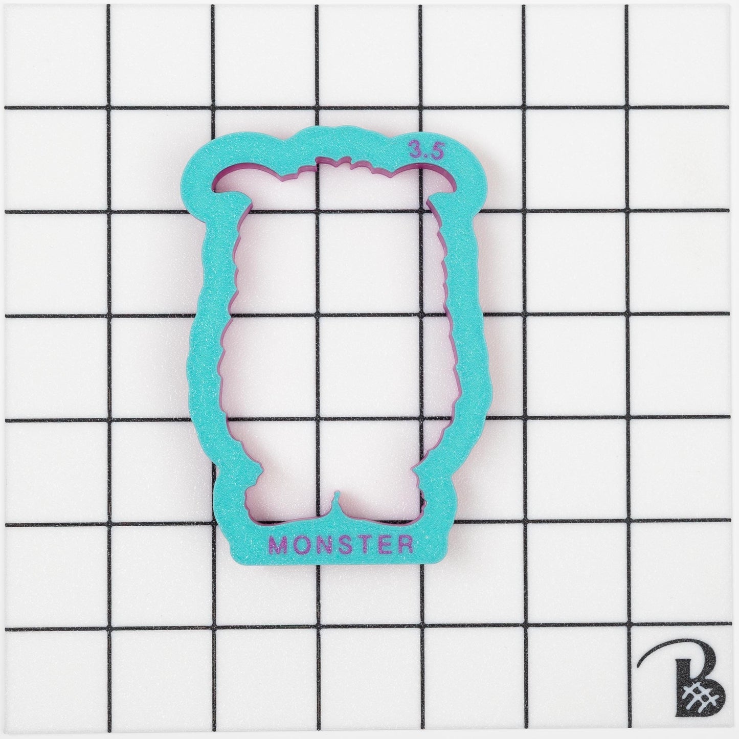 Cute Monster #2 Cookie Cutter