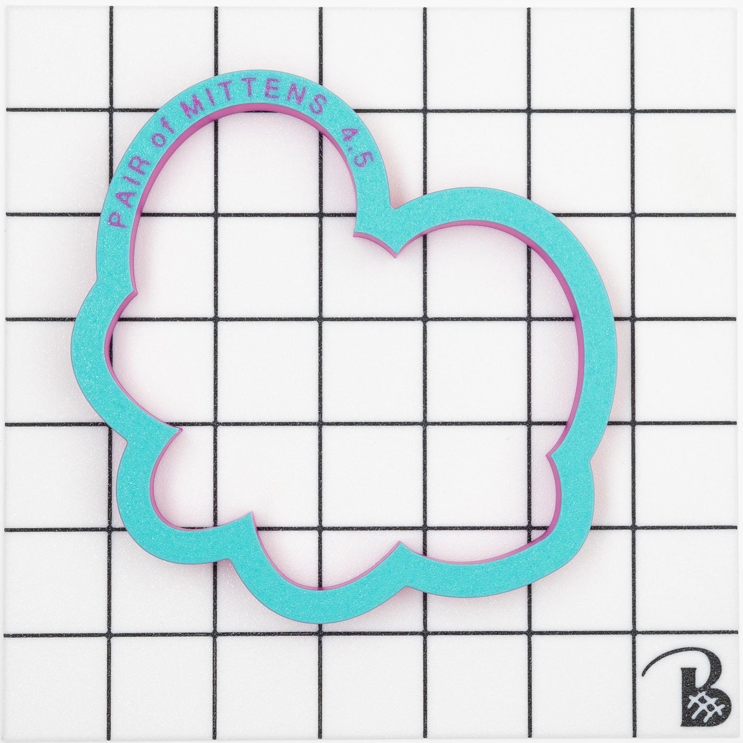 Pair of Mittens Cookie Cutter