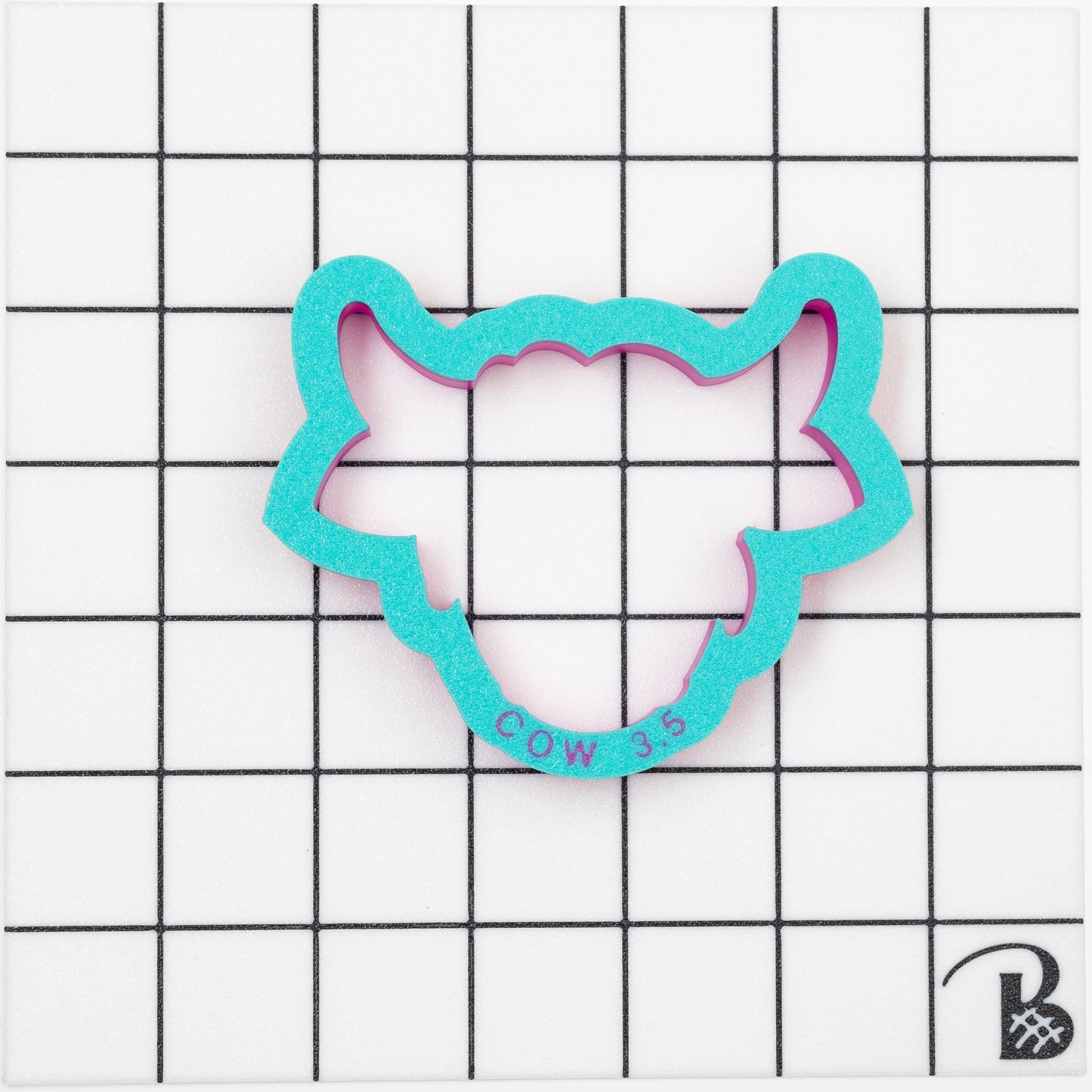 Highland Cattle Face Cookie Cutter