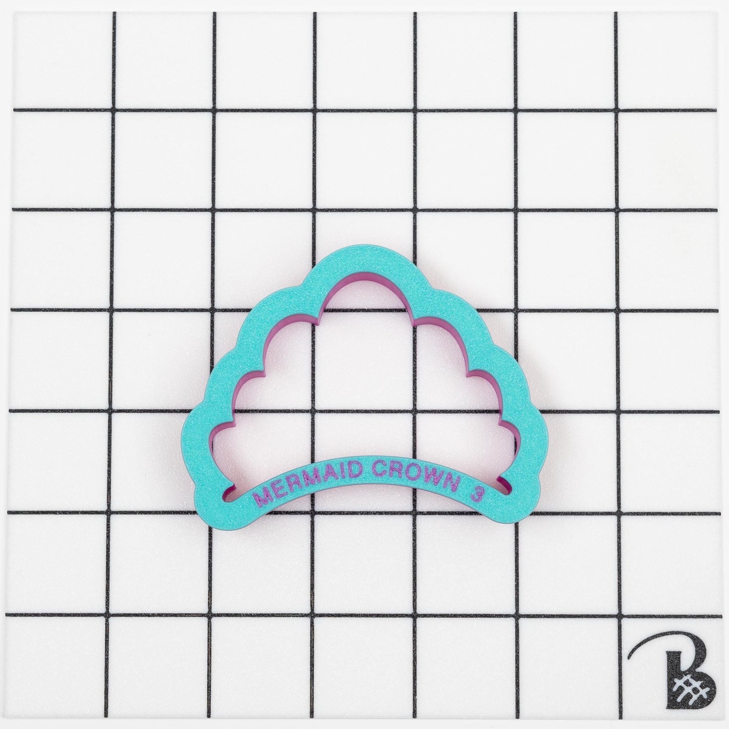 Mermaid Princess Crown Cookie Cutter