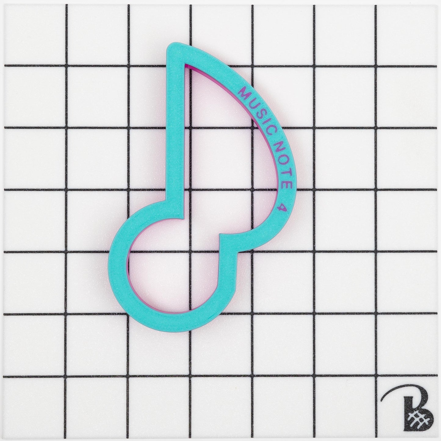 Music Note Cookie Cutter (recommend sizing up)