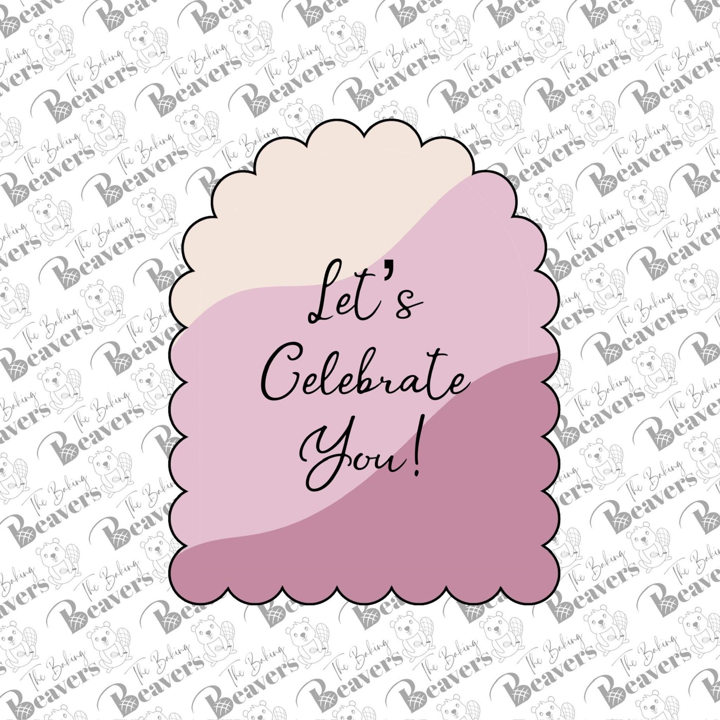 Scalloped Edge Arch Plaque Cookie Cutter