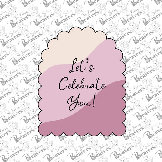 Scalloped Edge Arch Plaque Cookie Cutter