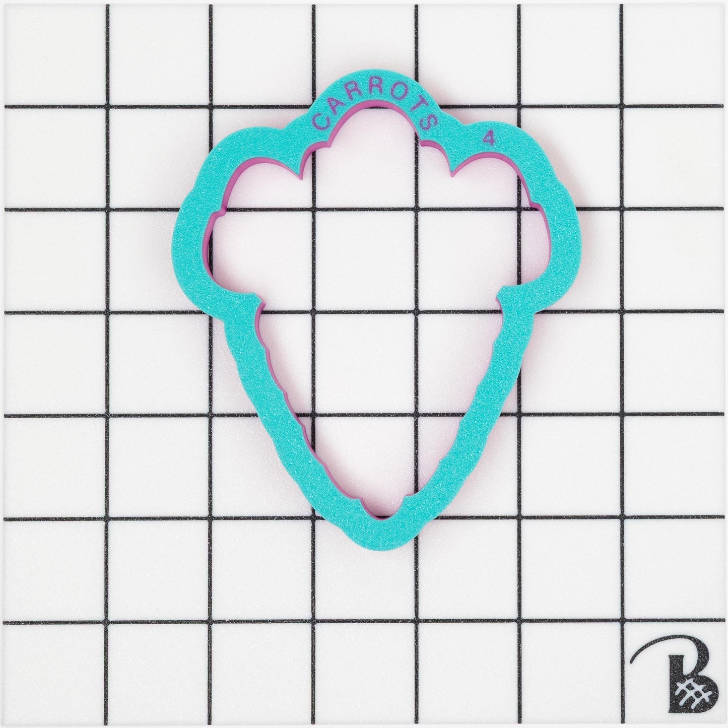Realistic Bunch of Carrots Cookie Cutter