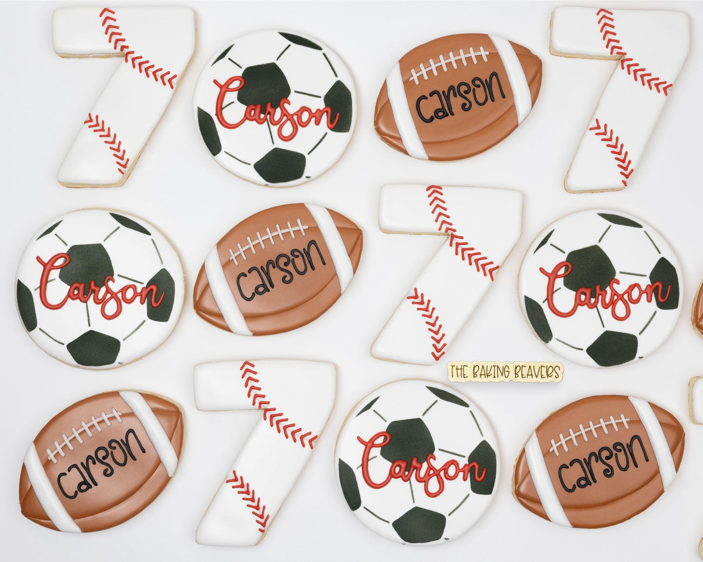 Soccer Ball Lines Stencil