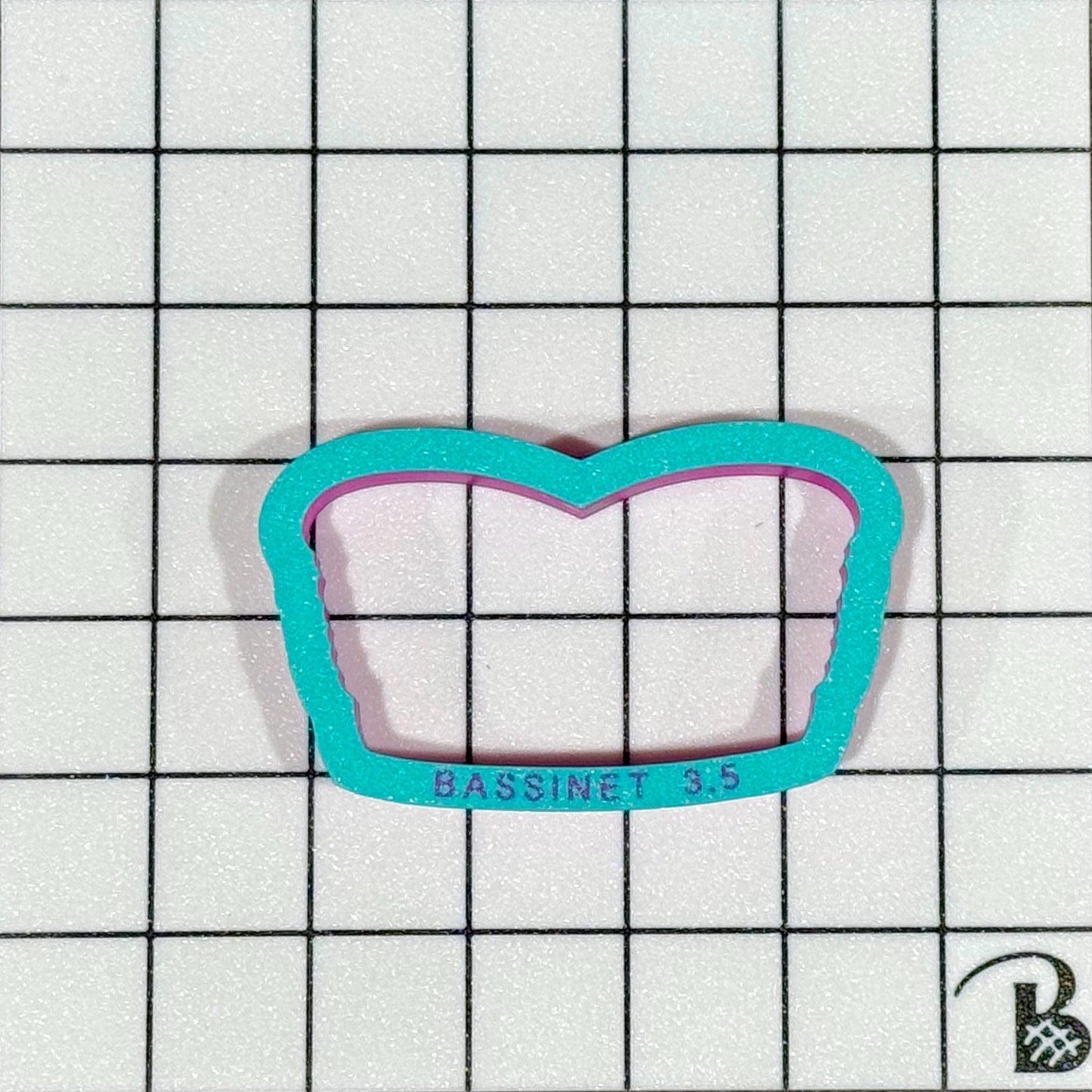 Baby Bassinet Cookie Cutter