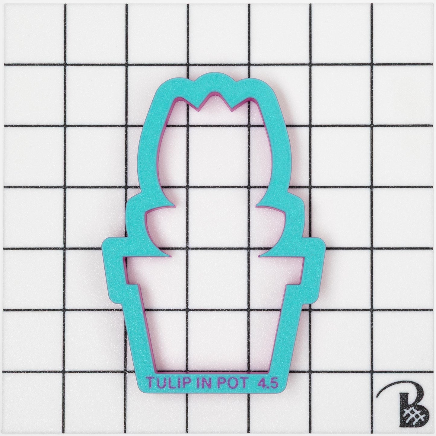 Tulip in Pot Cookie Cutter