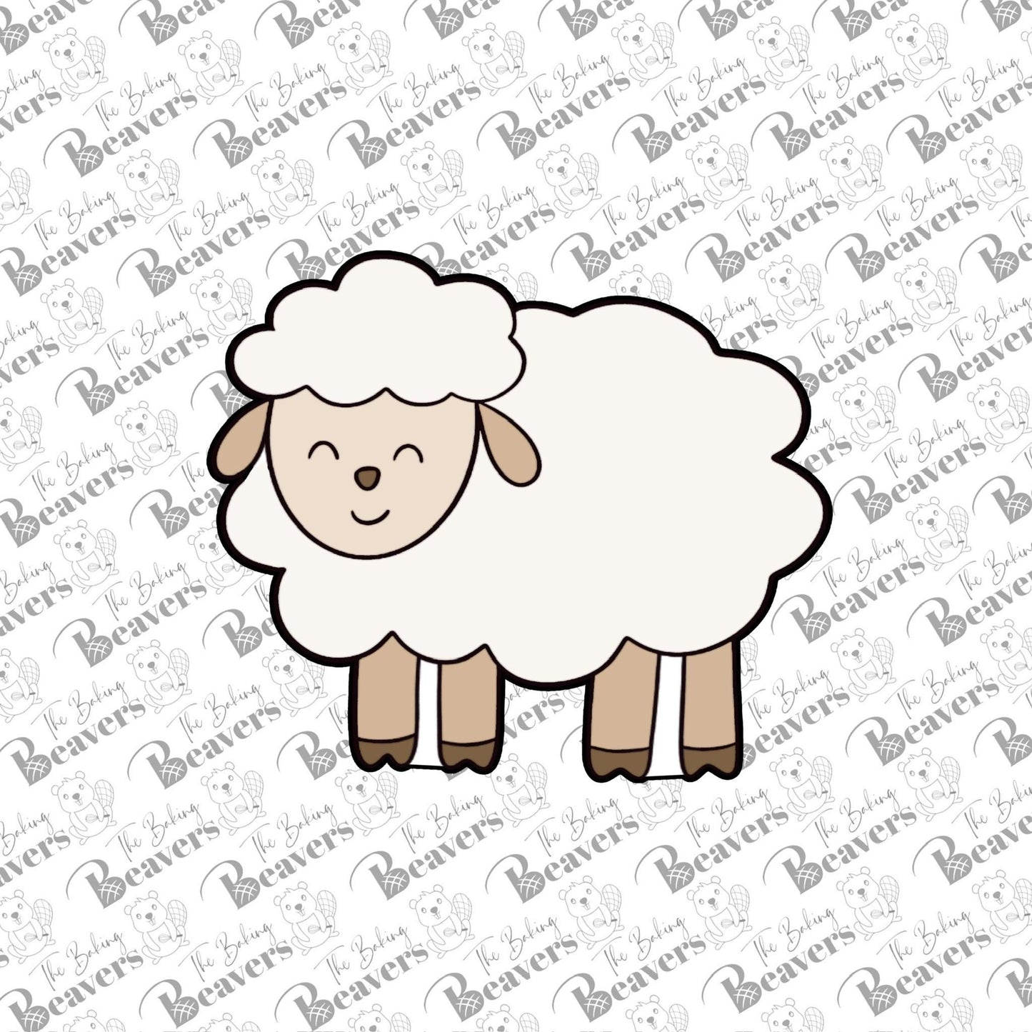 Sheep | Lamb (full body) Cookie Cutter