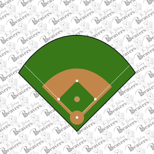 Baseball Diamond # 2 Cookie Cutter