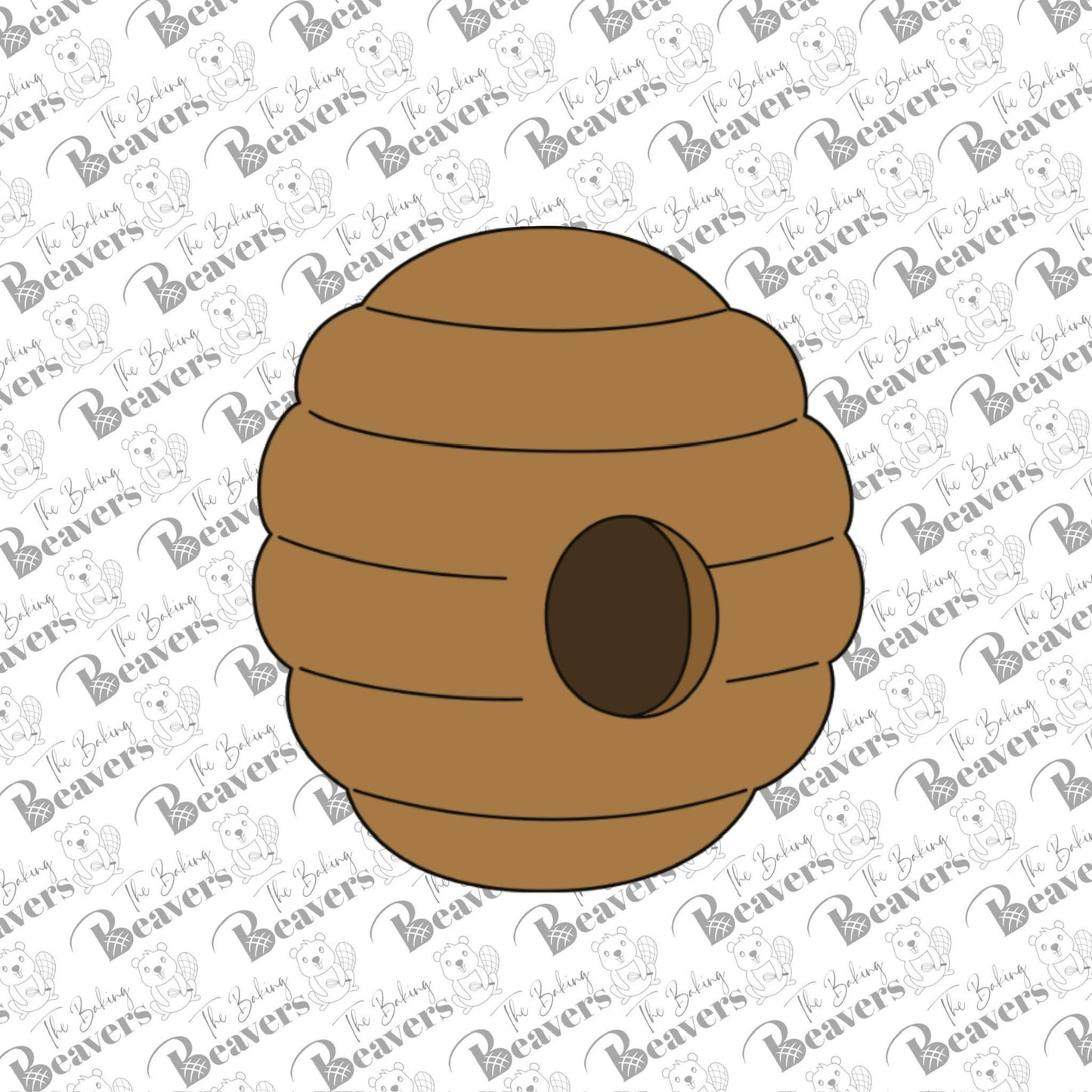 Bee Hive (full) Cookie Cutter
