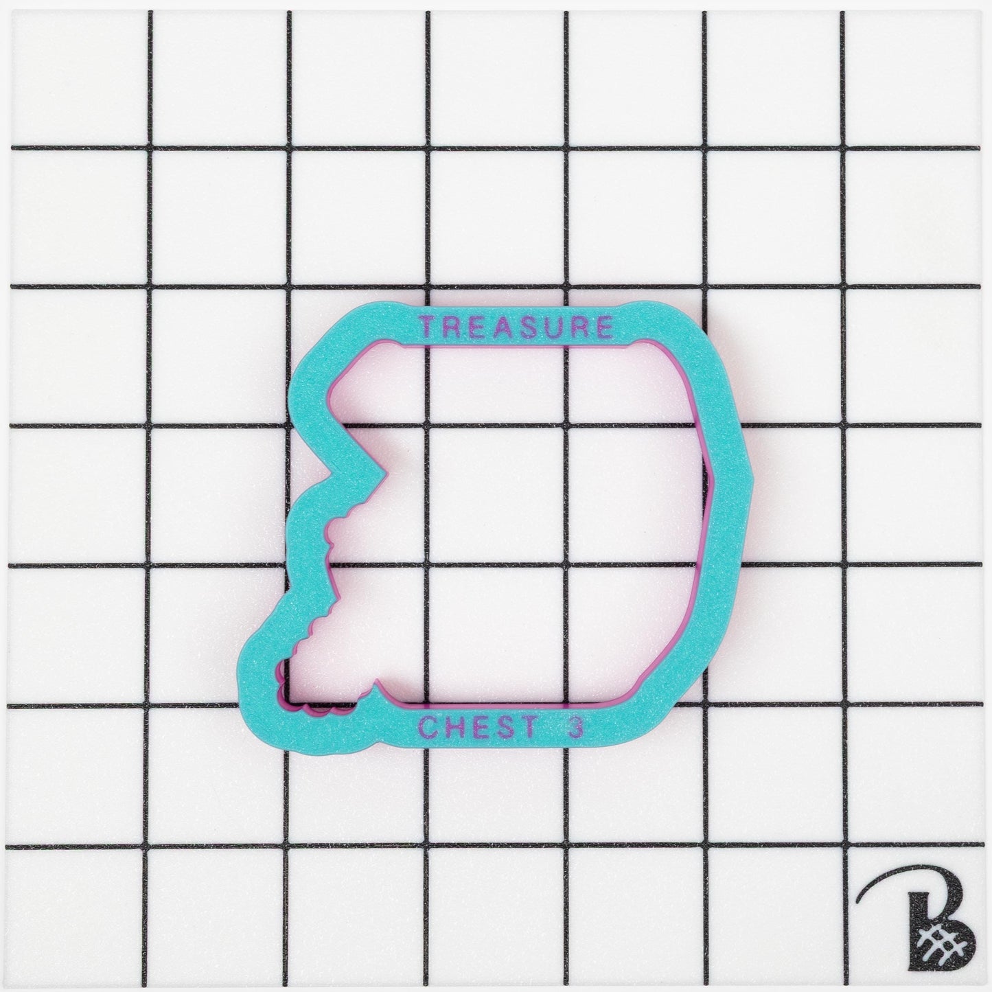 Sunken Treasure Chest Cookie Cutter