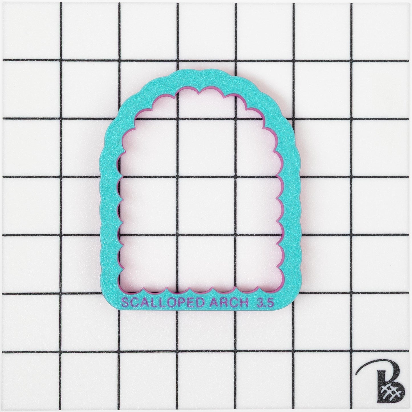 Scalloped Edge Arch Plaque Cookie Cutter