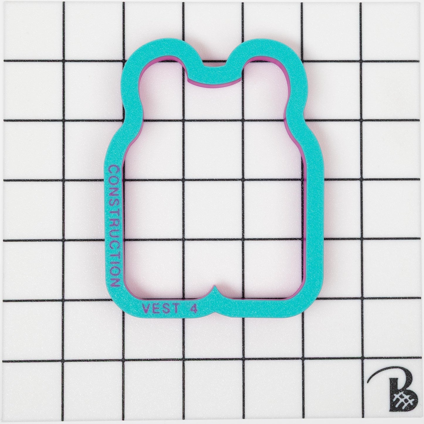 Construction Worker Vest Cookie Cutter