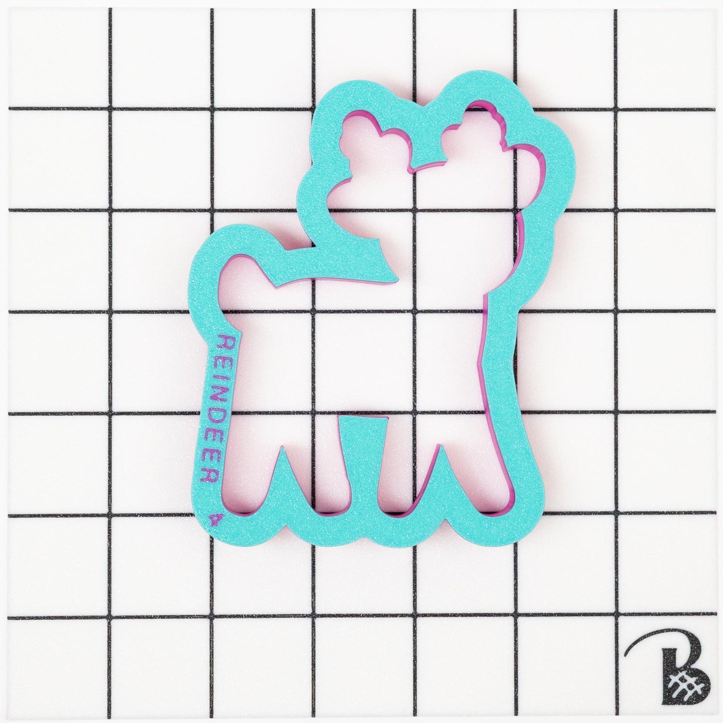 Standing Reindeer Cookie Cutter