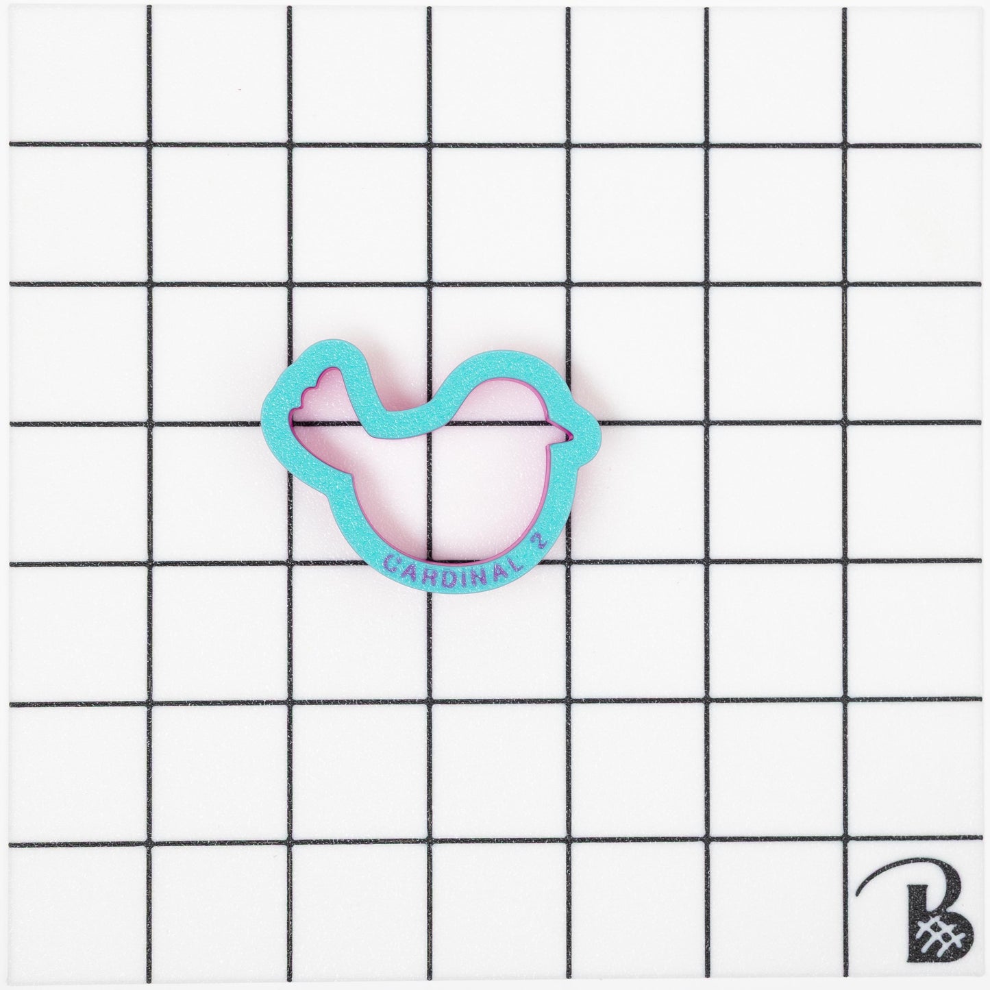 Cardinal Cookie Cutter (recommend sizing up)