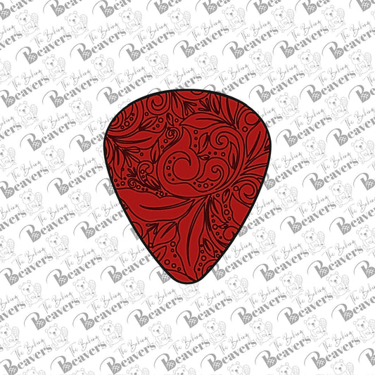 Guitar Pick Cookie Cutter (may want to size down)