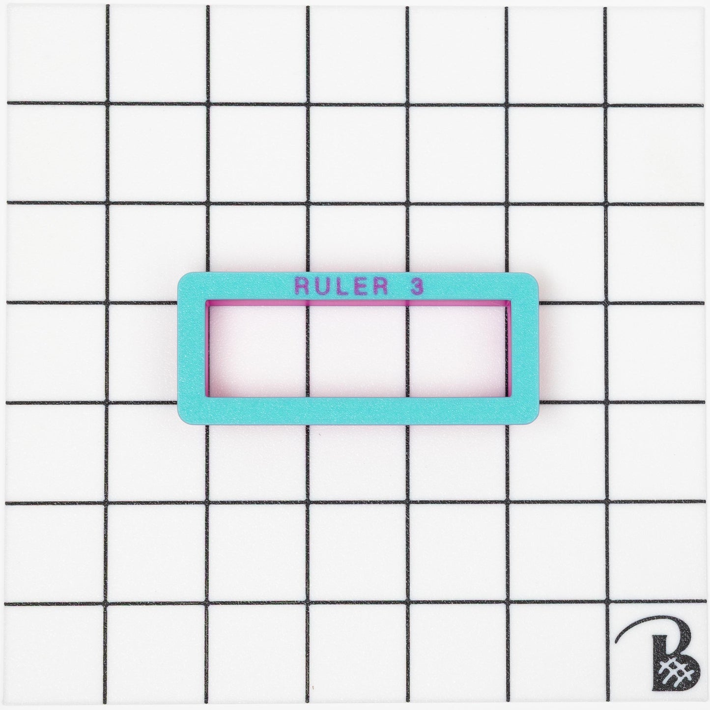 Ruler Cookie Cutter (recommend sizing up)