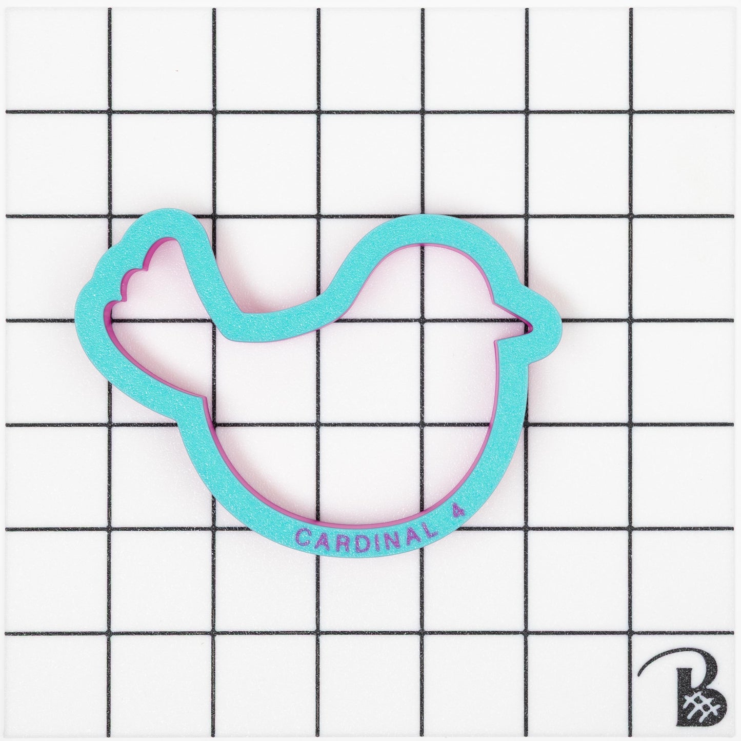 Cardinal Cookie Cutter (recommend sizing up)