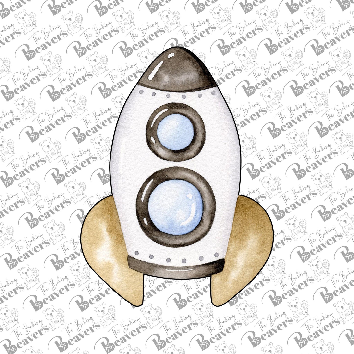 SpaceShip 2 Cookie Cutter (recommend sizing up)