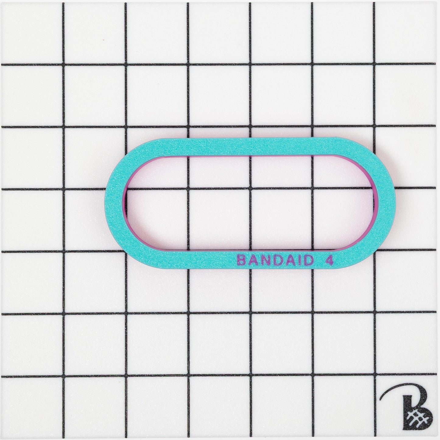 Bandaid Cookie Cutter (recommend sizing up)