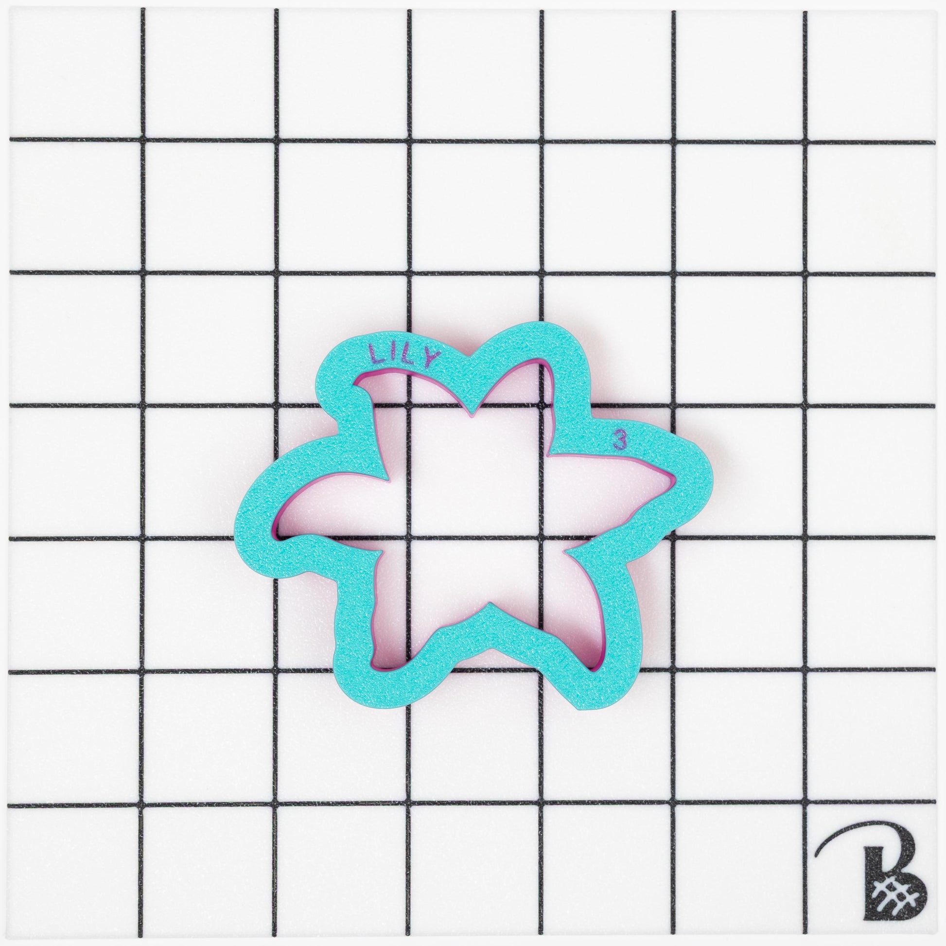 white lily biscuit cutter Lily Flower Cookie Cutter – The Baking Beavers