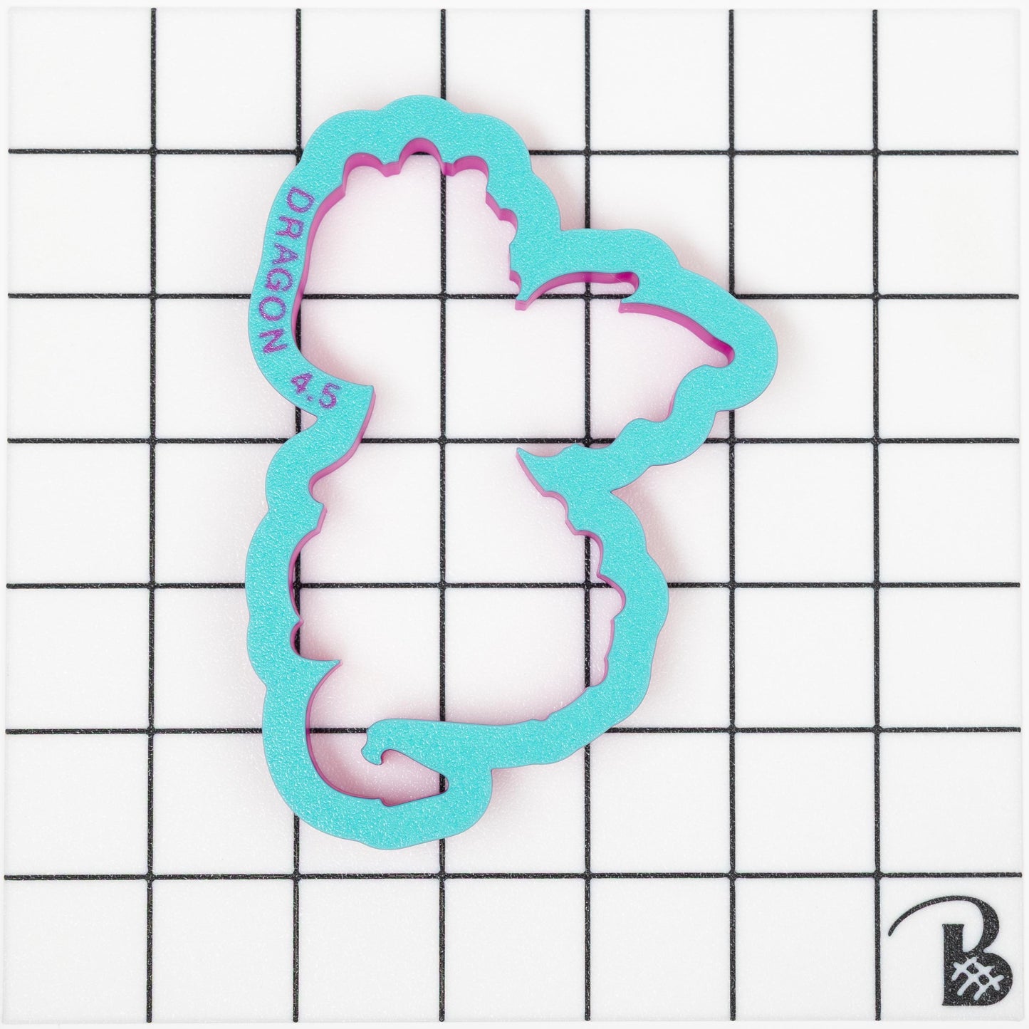 Dragon (sitting) Cookie Cutter (recommend sizing up)