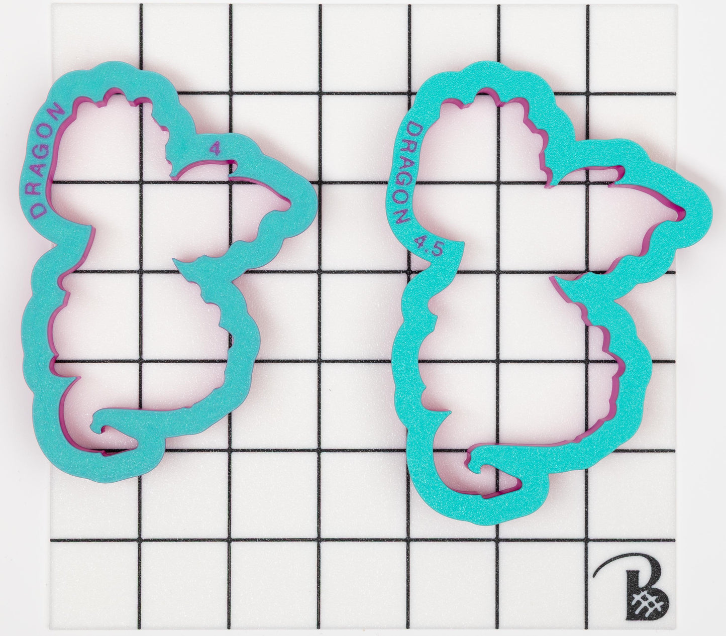 Dragon (sitting) Cookie Cutter (recommend sizing up)