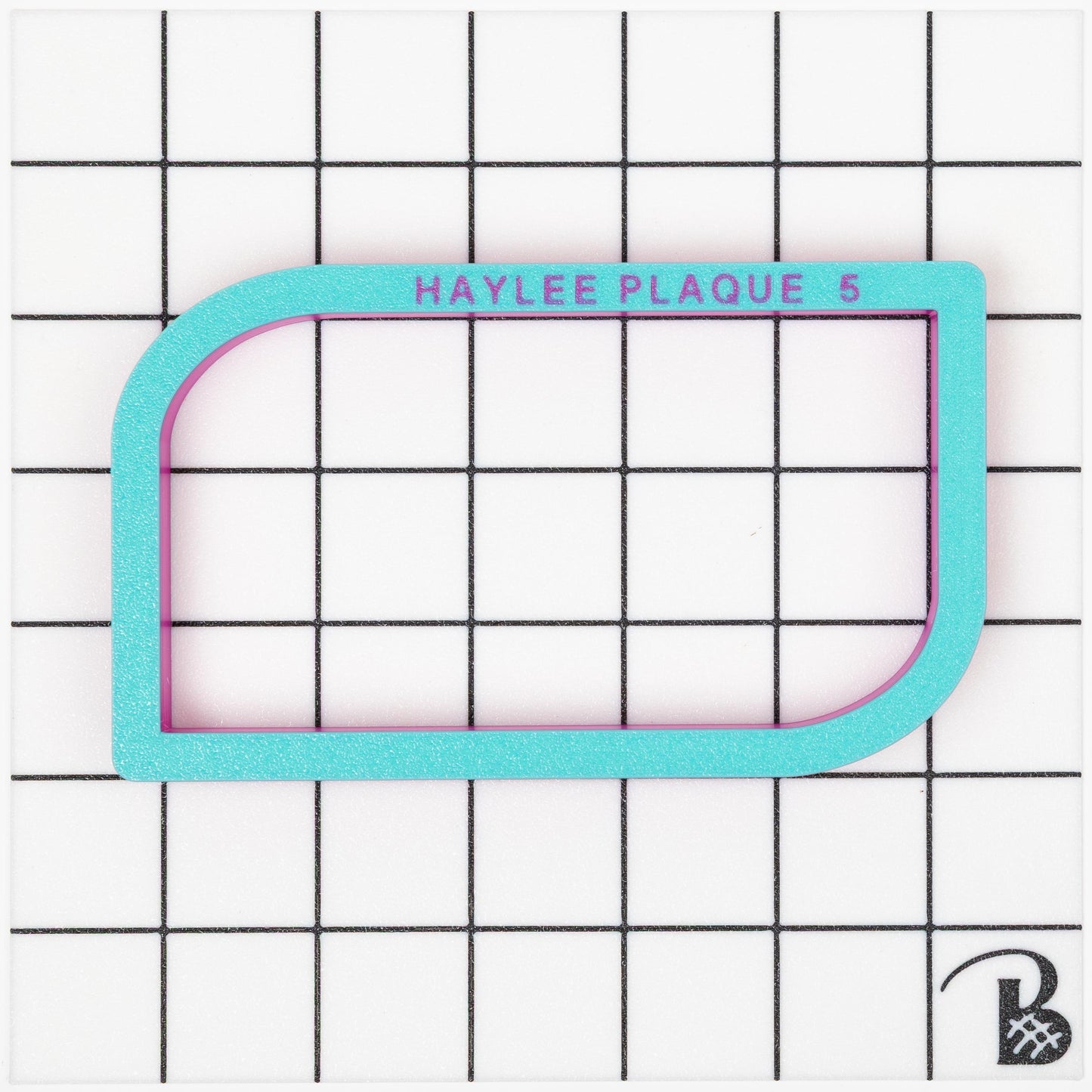 Skinny Haylee Plaque Cookie Cutter