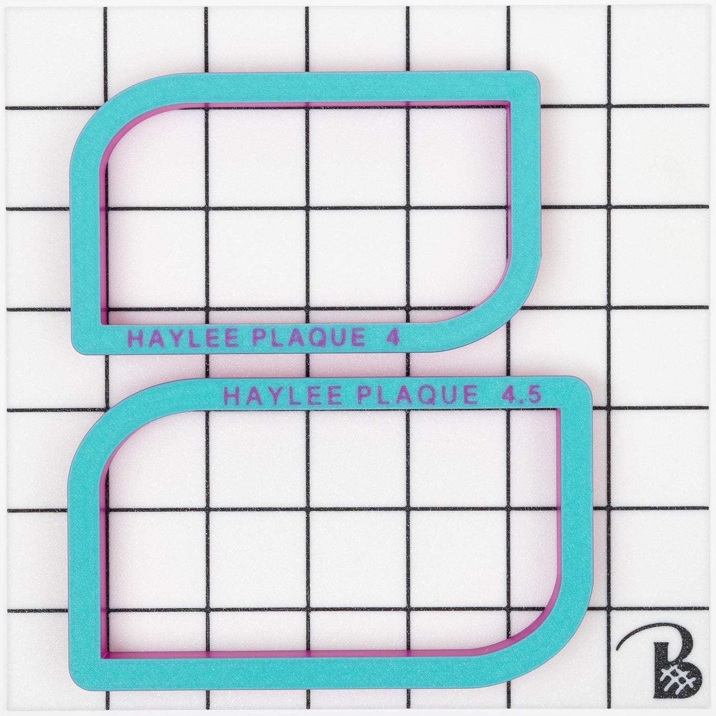 Skinny Haylee Plaque Cookie Cutter