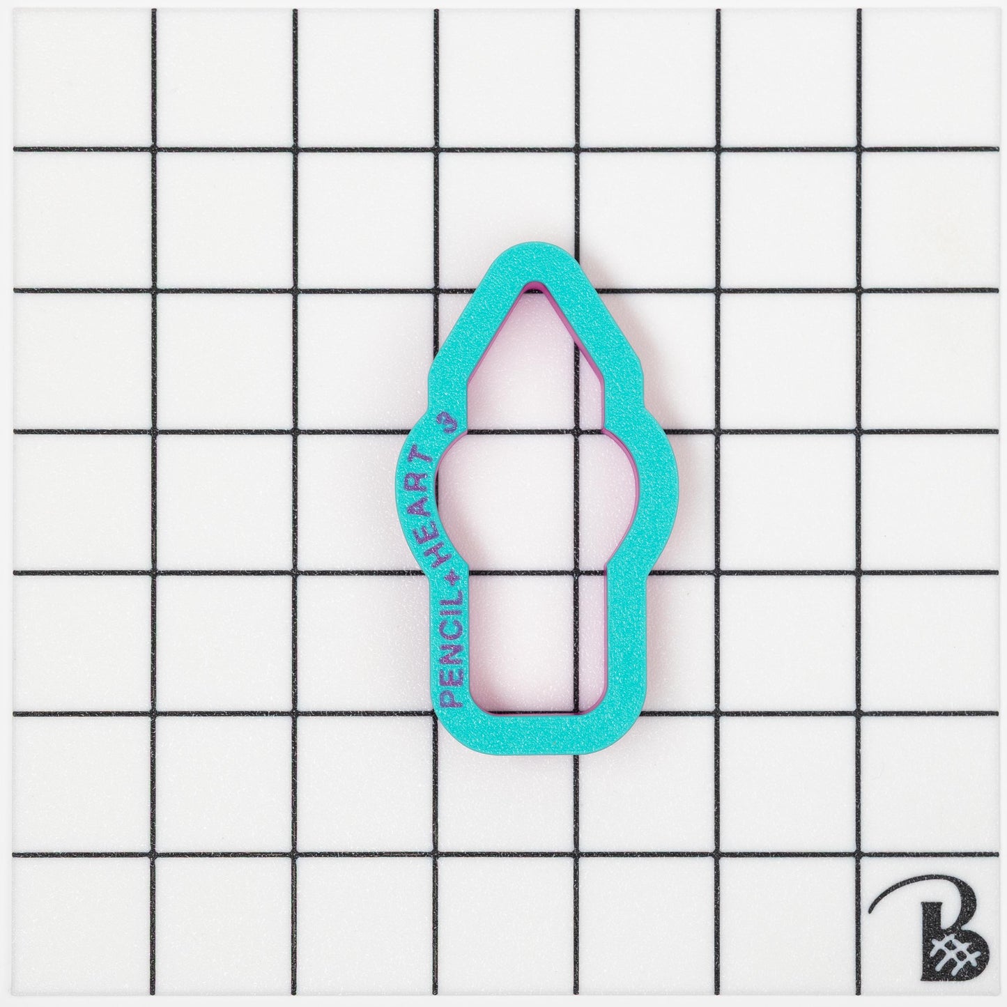 Pencil with Heart Cookie Cutter (recommend sizing up)