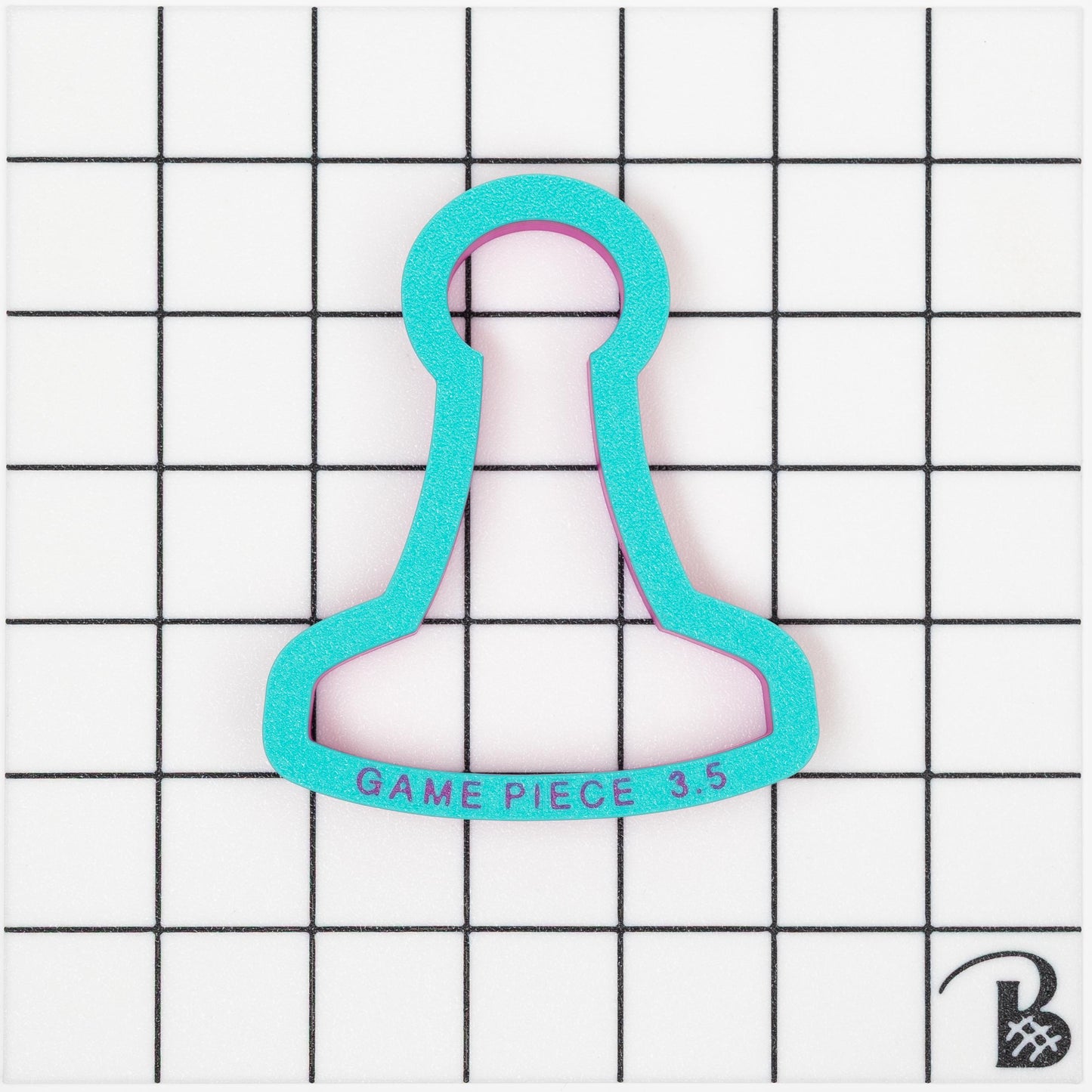 Game Piece Cookie Cutter (may want to size up)