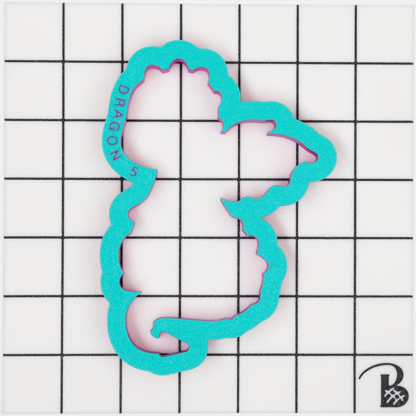 Dragon (sitting) Cookie Cutter (recommend sizing up)