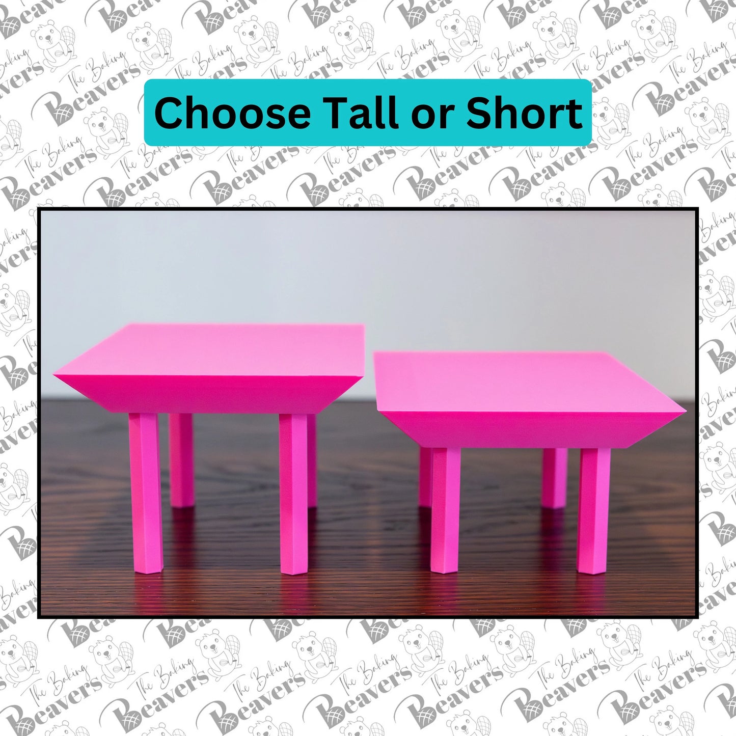 Heat seal table with removable legs and storage compartment