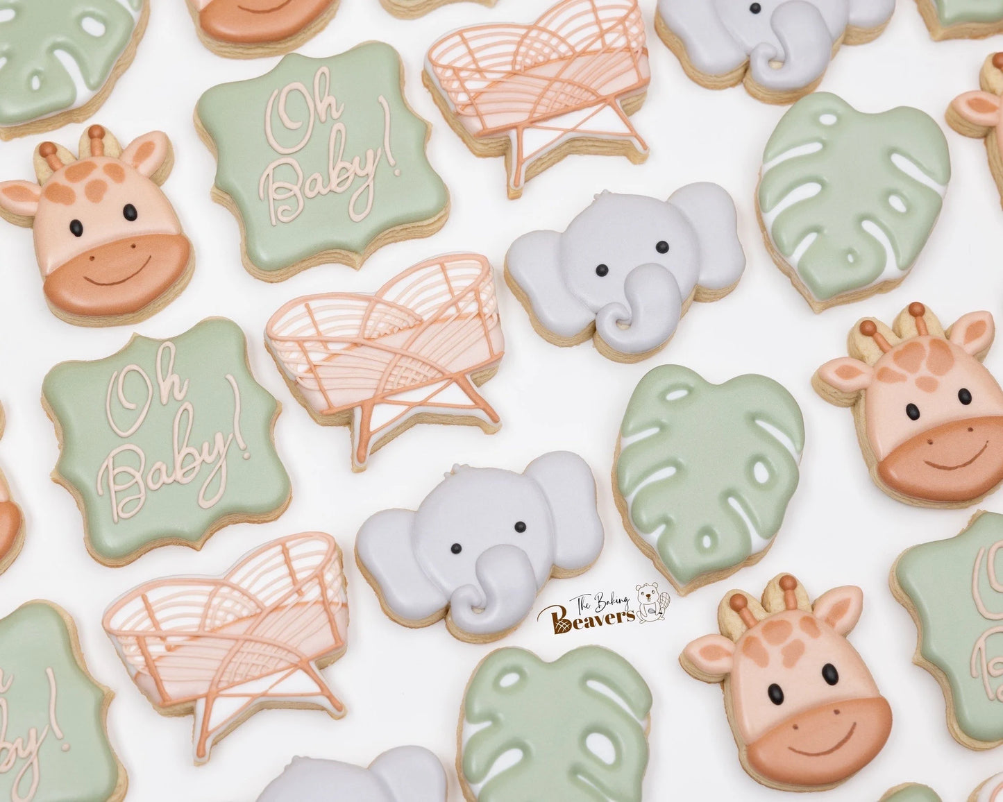 Animal Face Dozen Cookie Cutter Set