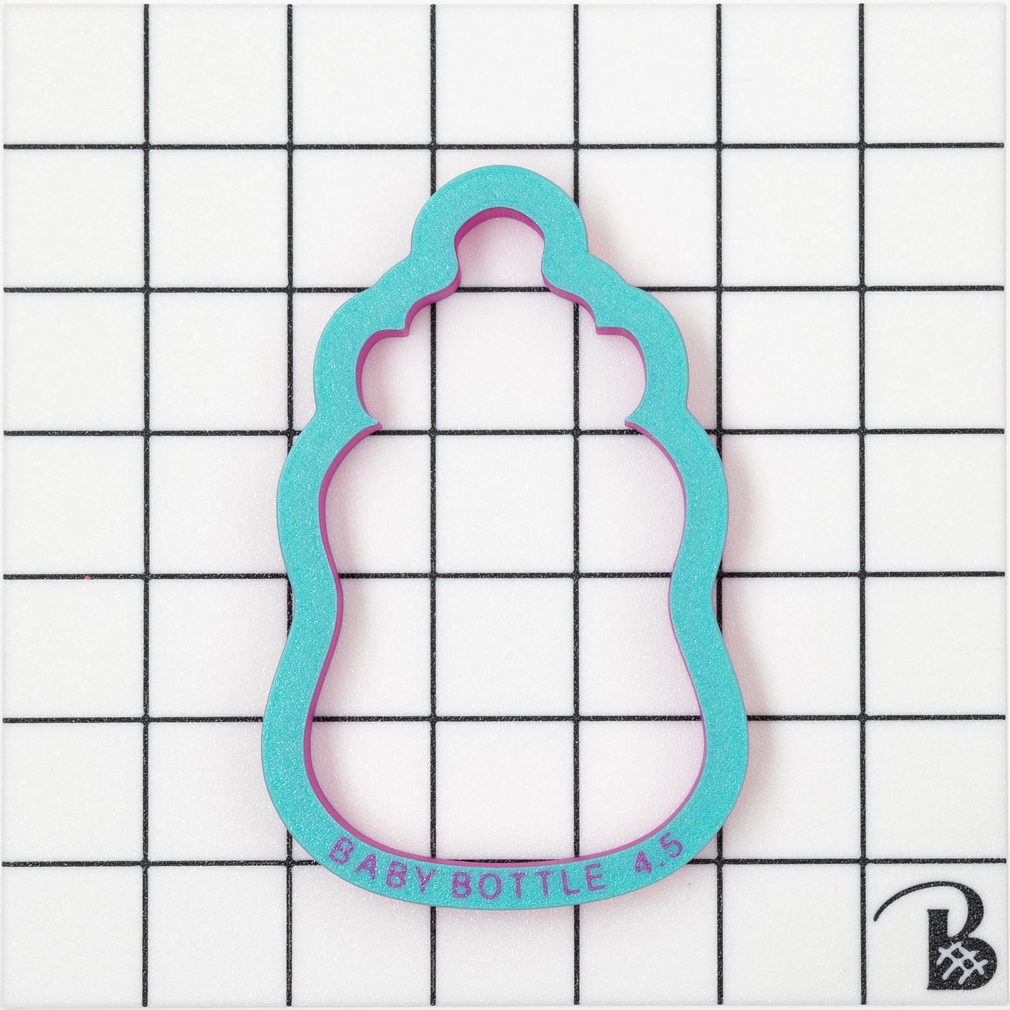 Curved Baby Bottle Cookie Cutter