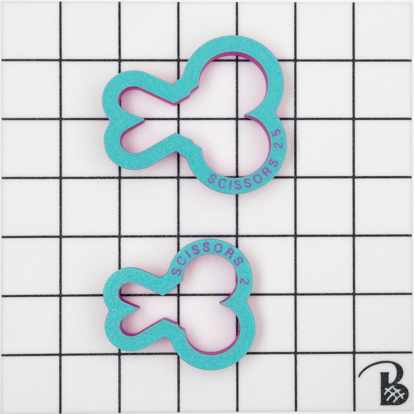 Back to School Cookie Cutter Set (ABC, Pencil, Backpack, Scissors)