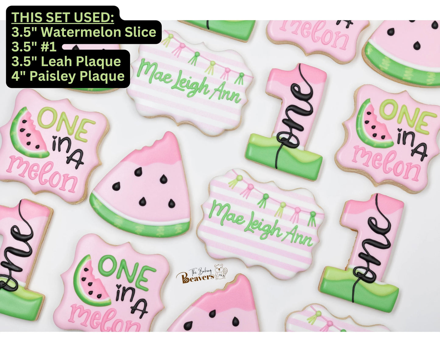 Watermelon Slice with Bite Cookie Cutter