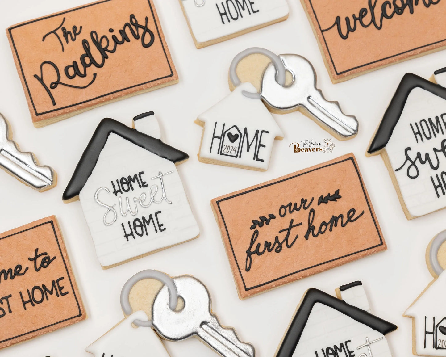 New Home/House Keys Cookie Cutter (may want to size up)