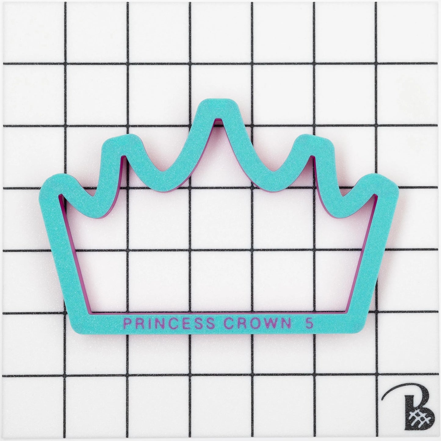 Princess Crown Cookie Cutter (recommend sizing up)