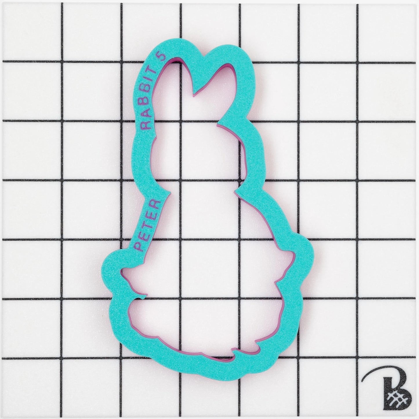 Peter Rabbit Cookie Cutter | Bunny Cookie Cutter (recommend sizing up)