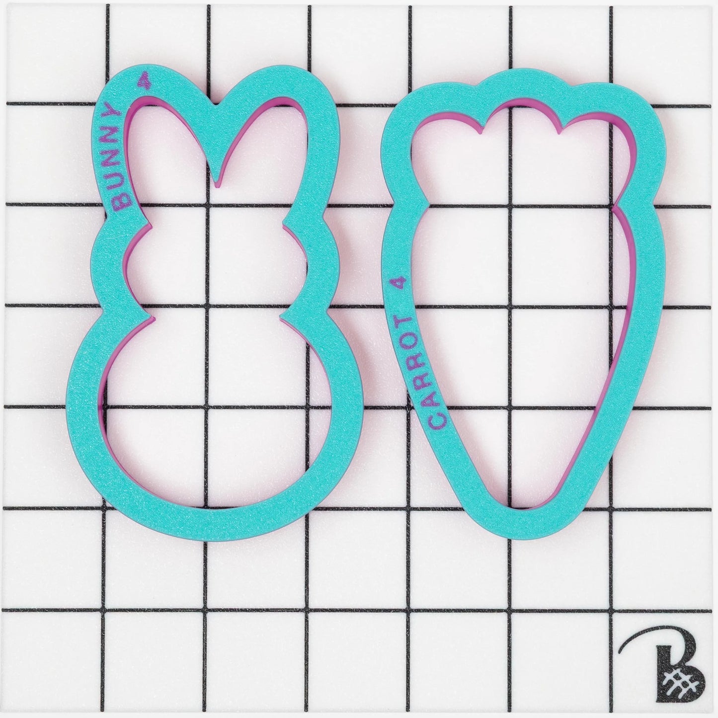 Bunny Cookie Cutter (recommend sizing up)