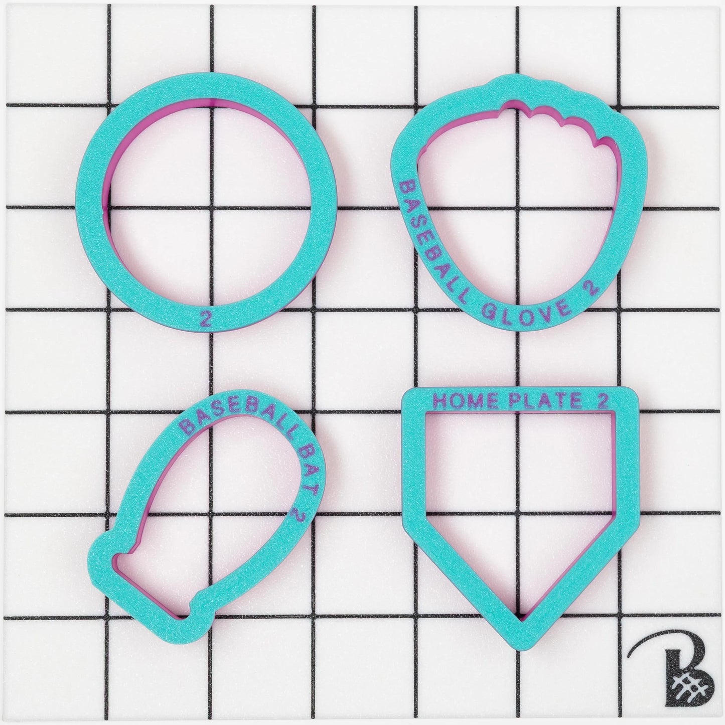 Chubby Baseball Bat Cookie Cutter