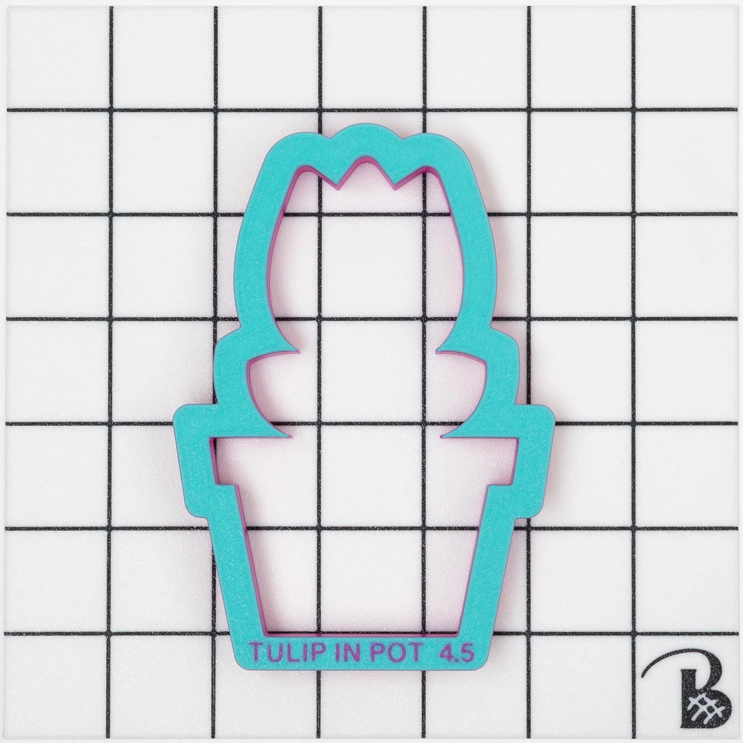 Tulip in Pot Cookie Cutter