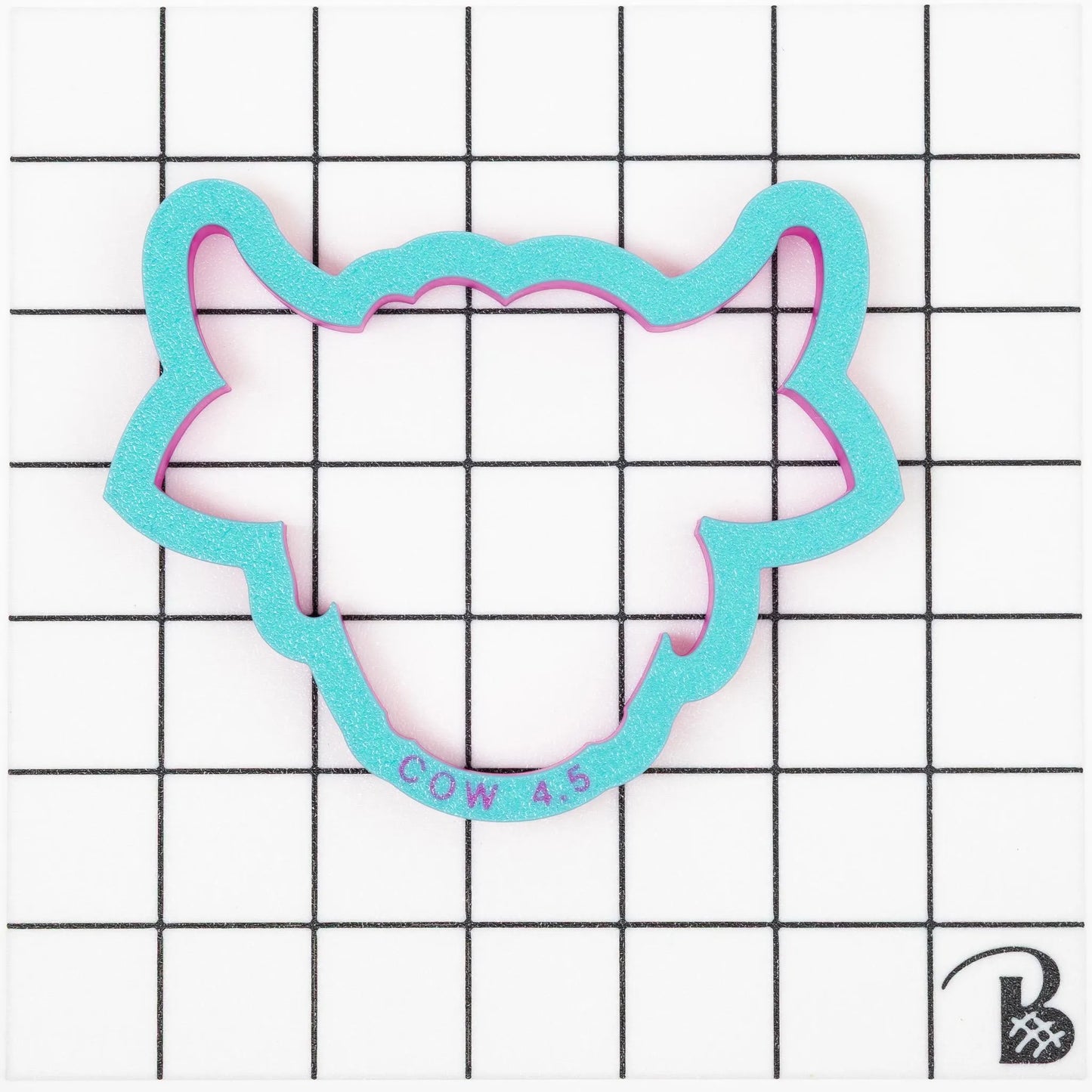 Highland Cattle Face Cookie Cutter