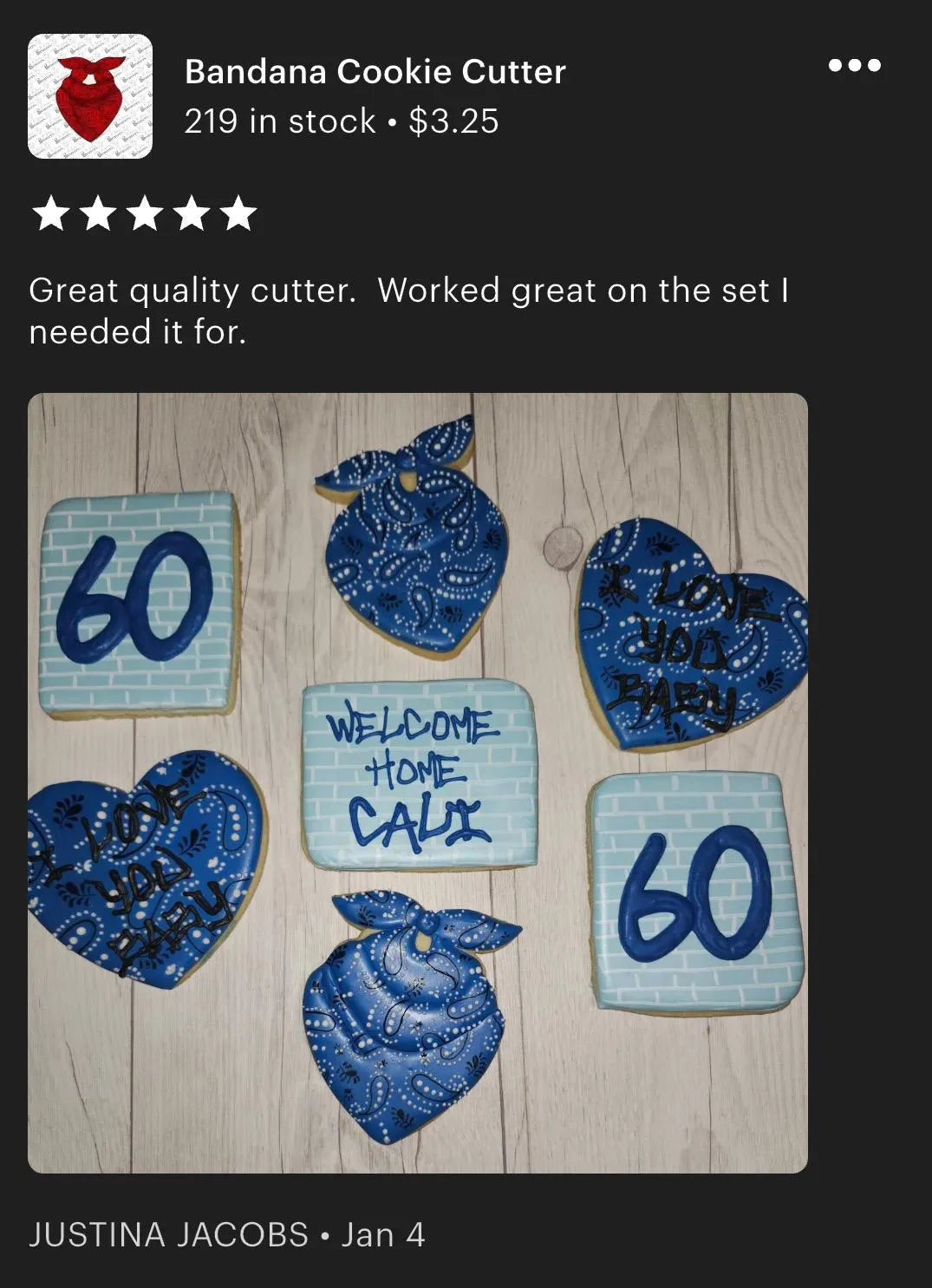 Bandana Cookie Cutter
