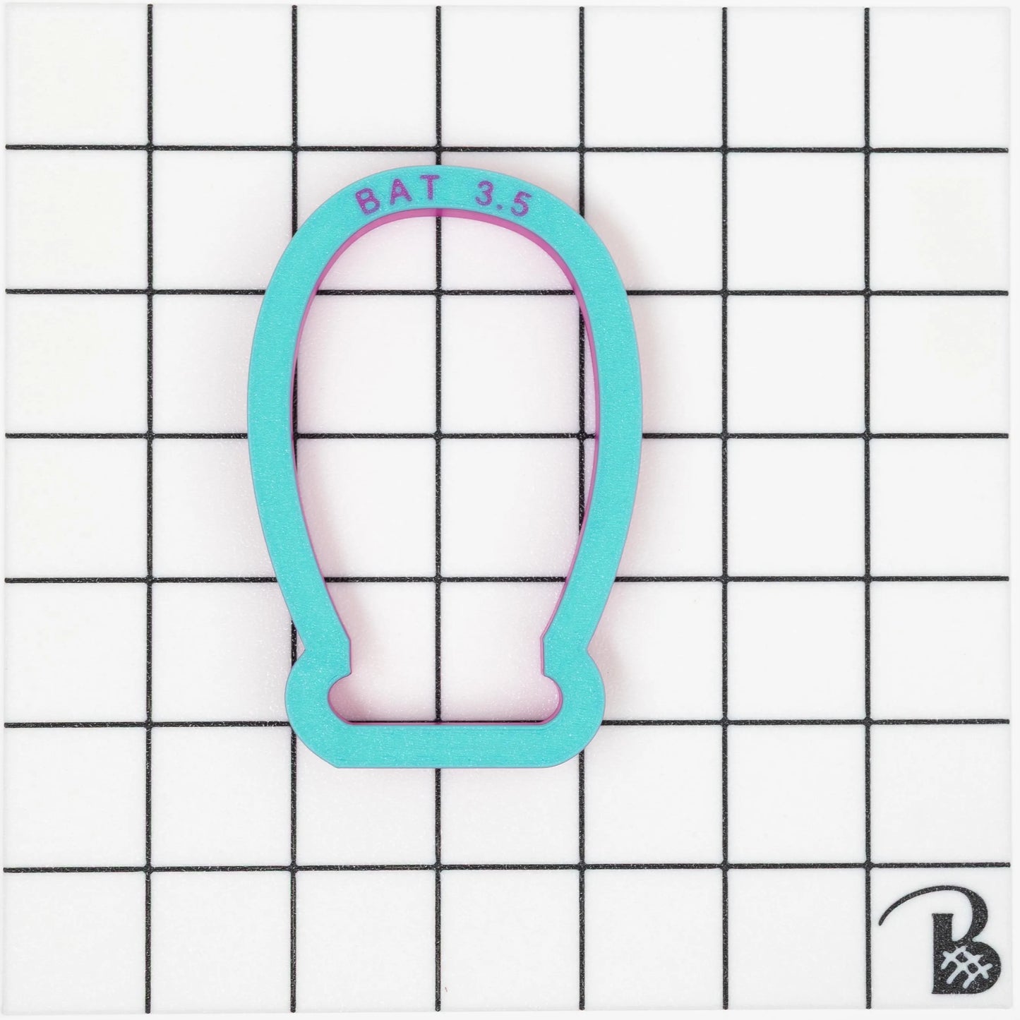 Chubby Baseball Bat Cookie Cutter