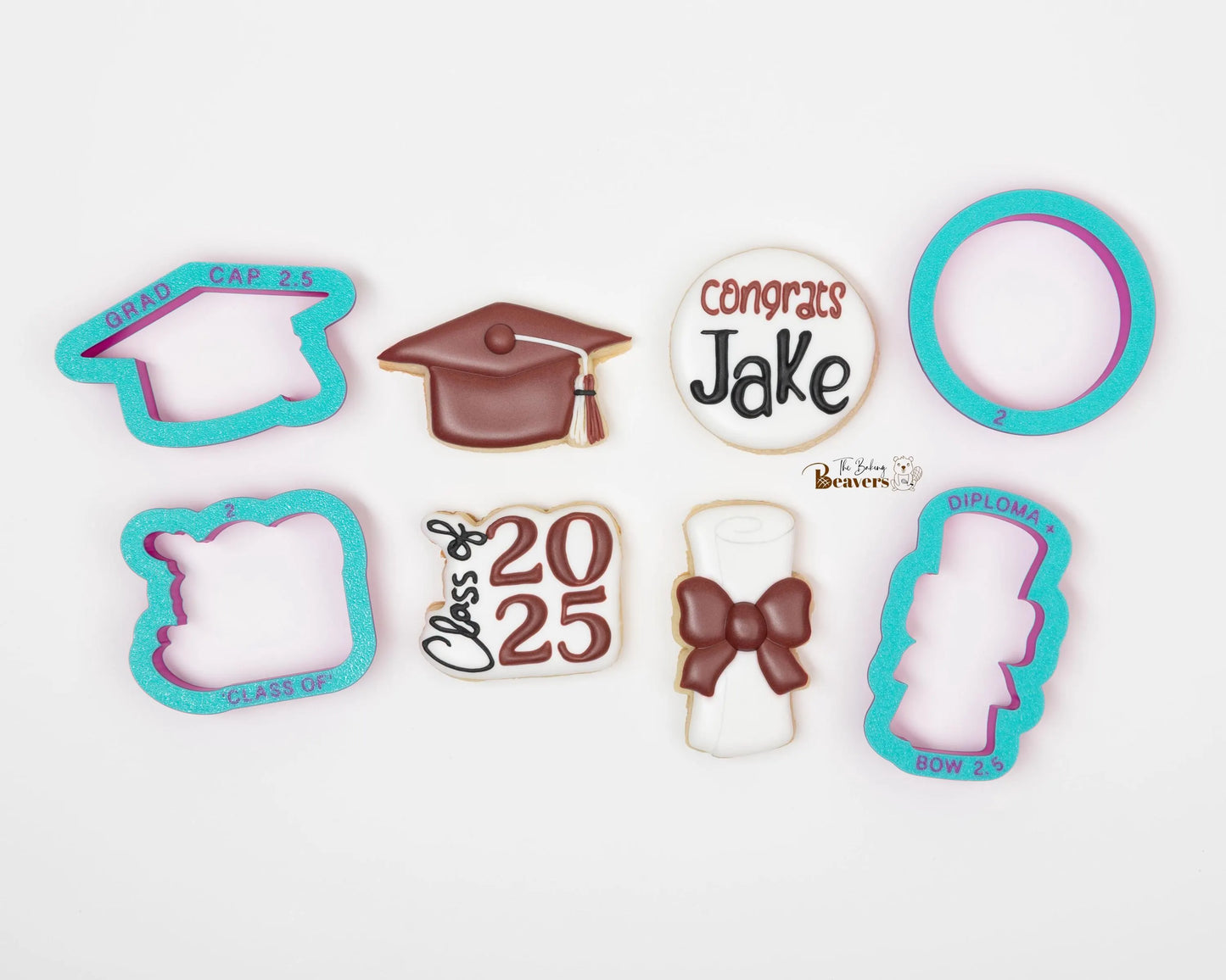 Class of 2026 Graduation Cookie Cutter (optional year stencil_