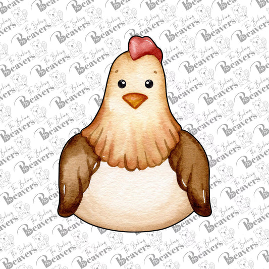 Chicken (Hen) Cookie Cutter
