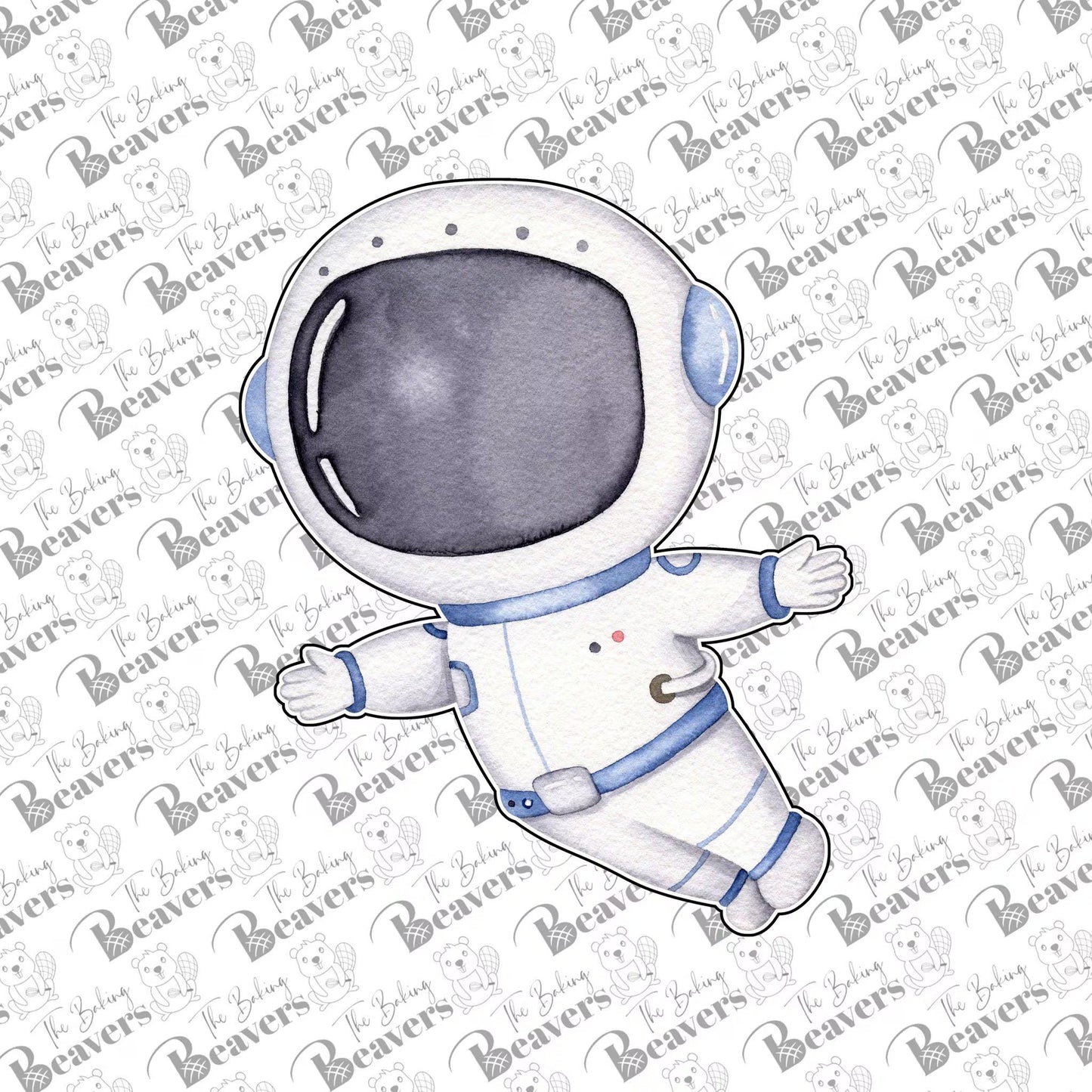 Astronaut Flying Cookie Cutter